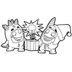 Dibujo para colorear: Oddbods (Dibujos Animados y Series Animadas) #186497 - Dibujos para Colorear e Imprimir Gratis
