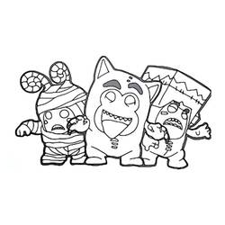 Dibujo para colorear: Oddbods (Dibujos Animados y Series Animadas) #186504 - Dibujos para Colorear e Imprimir Gratis