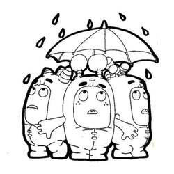 Dibujo para colorear: Oddbods (Dibujos Animados y Series Animadas) #186505 - Dibujos para Colorear e Imprimir Gratis