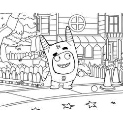 Dibujo para colorear: Oddbods (Dibujos Animados y Series Animadas) #186506 - Dibujos para Colorear e Imprimir Gratis