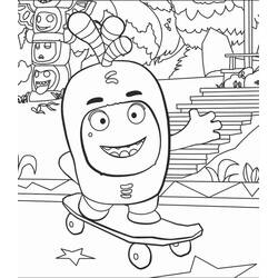 Dibujo para colorear: Oddbods (Dibujos Animados y Series Animadas) #186507 - Dibujos para Colorear e Imprimir Gratis