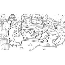 Dibujo para colorear: Oddbods (Dibujos Animados y Series Animadas) #186512 - Dibujos para Colorear e Imprimir Gratis
