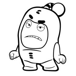 Dibujo para colorear: Oddbods (Dibujos Animados y Series Animadas) #186522 - Dibujos para Colorear e Imprimir Gratis