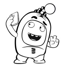 Dibujo para colorear: Oddbods (Dibujos Animados y Series Animadas) #186524 - Dibujos para Colorear e Imprimir Gratis