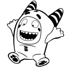 Dibujo para colorear: Oddbods (Dibujos Animados y Series Animadas) #186526 - Dibujos para Colorear e Imprimir Gratis