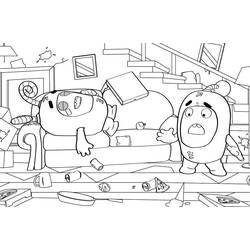 Dibujo para colorear: Oddbods (Dibujos Animados y Series Animadas) #186529 - Dibujos para Colorear e Imprimir Gratis