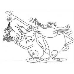 Dibujo para colorear: Oggy y the Cockroaches (Dibujos Animados y Series Animadas) #37975 - Dibujos para Colorear e Imprimir Gratis