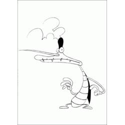 Dibujo para colorear: Oggy y the Cockroaches (Dibujos Animados y Series Animadas) #38000 - Dibujos para Colorear e Imprimir Gratis