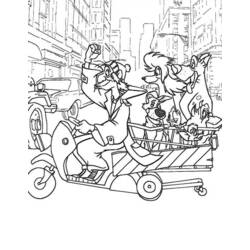 Dibujo para colorear: Oliver y cie (Dibujos Animados y Series Animadas) #133690 - Dibujos para Colorear e Imprimir Gratis