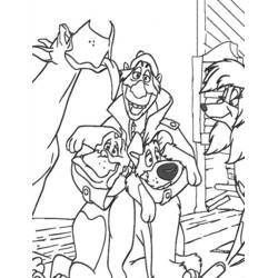 Dibujo para colorear: Oliver y cie (Dibujos Animados y Series Animadas) #133692 - Dibujos para Colorear e Imprimir Gratis