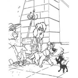 Dibujo para colorear: Oliver y cie (Dibujos Animados y Series Animadas) #133707 - Dibujos para Colorear e Imprimir Gratis