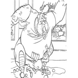 Dibujo para colorear: Oliver y cie (Dibujos Animados y Series Animadas) #133708 - Dibujos para Colorear e Imprimir Gratis