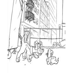 Dibujo para colorear: Oliver y cie (Dibujos Animados y Series Animadas) #133715 - Dibujos para Colorear e Imprimir Gratis