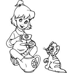 Dibujo para colorear: Oliver y cie (Dibujos Animados y Series Animadas) #214624 - Dibujos para Colorear e Imprimir Gratis