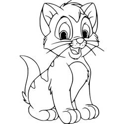 Dibujo para colorear: Oliver y cie (Dibujos Animados y Series Animadas) #214631 - Dibujos para Colorear e Imprimir Gratis