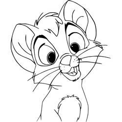 Dibujo para colorear: Oliver y cie (Dibujos Animados y Series Animadas) #214633 - Dibujos para Colorear e Imprimir Gratis