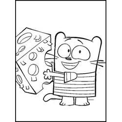 Dibujo para colorear: Ollie y Moon (Dibujos Animados y Series Animadas) #213023 - Dibujos para Colorear e Imprimir Gratis