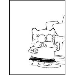 Dibujo para colorear: Ollie y Moon (Dibujos Animados y Series Animadas) #213031 - Dibujos para Colorear e Imprimir Gratis