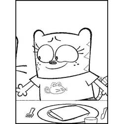 Dibujo para colorear: Ollie y Moon (Dibujos Animados y Series Animadas) #213032 - Dibujos para Colorear e Imprimir Gratis