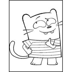 Dibujo para colorear: Ollie y Moon (Dibujos Animados y Series Animadas) #213037 - Dibujos para Colorear e Imprimir Gratis