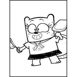 Dibujo para colorear: Ollie y Moon (Dibujos Animados y Series Animadas) #213038 - Dibujos para Colorear e Imprimir Gratis