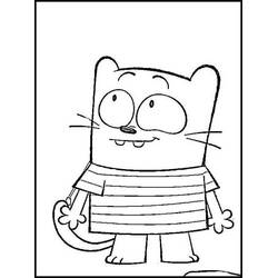 Dibujo para colorear: Ollie y Moon (Dibujos Animados y Series Animadas) #213046 - Dibujos para Colorear e Imprimir Gratis