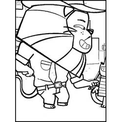 Dibujo para colorear: Ollie y Moon (Dibujos Animados y Series Animadas) #213047 - Dibujos para Colorear e Imprimir Gratis