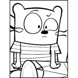 Dibujo para colorear: Ollie y Moon (Dibujos Animados y Series Animadas) #213048 - Dibujos para Colorear e Imprimir Gratis