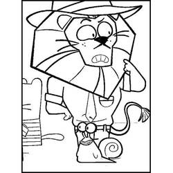Dibujo para colorear: Ollie y Moon (Dibujos Animados y Series Animadas) #213049 - Dibujos para Colorear e Imprimir Gratis