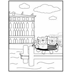 Dibujo para colorear: Ollie y Moon (Dibujos Animados y Series Animadas) #213051 - Dibujos para Colorear e Imprimir Gratis