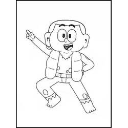 Dibujo para colorear: Oscar y Malika (Dibujos Animados y Series Animadas) #188909 - Dibujos para Colorear e Imprimir Gratis