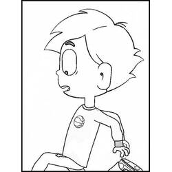 Dibujo para colorear: Oscar y Malika (Dibujos Animados y Series Animadas) #188911 - Dibujos para Colorear e Imprimir Gratis