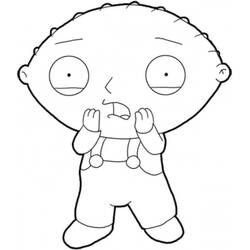 Dibujo para colorear: Padre de Familia (Dibujos Animados y Series Animadas) #48708 - Dibujos para Colorear e Imprimir Gratis