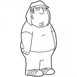 Dibujo para colorear: Padre de Familia (Dibujos Animados y Series Animadas) #48743 - Dibujos para Colorear e Imprimir Gratis