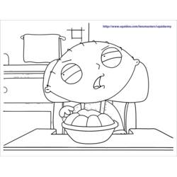 Dibujo para colorear: Padre de Familia (Dibujos Animados y Series Animadas) #48759 - Dibujos para Colorear e Imprimir Gratis