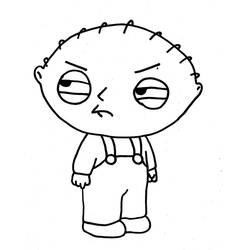 Dibujo para colorear: Padre de Familia (Dibujos Animados y Series Animadas) #48765 - Dibujos para Colorear e Imprimir Gratis