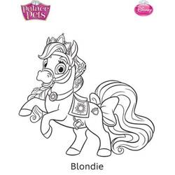 Dibujo para colorear: Palace Pets (Dibujos Animados y Series Animadas) #196340 - Dibujos para Colorear e Imprimir Gratis