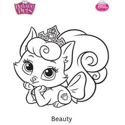 Dibujo para colorear: Palace Pets (Dibujos Animados y Series Animadas) #196342 - Dibujos para Colorear e Imprimir Gratis