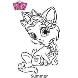 Dibujo para colorear: Palace Pets (Dibujos Animados y Series Animadas) #196346 - Dibujos para Colorear e Imprimir Gratis