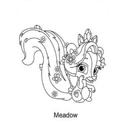 Dibujo para colorear: Palace Pets (Dibujos Animados y Series Animadas) #196350 - Dibujos para Colorear e Imprimir Gratis