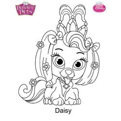 Dibujo para colorear: Palace Pets (Dibujos Animados y Series Animadas) #196351 - Dibujos para Colorear e Imprimir Gratis