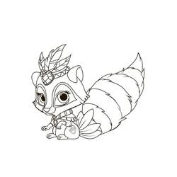 Dibujo para colorear: Palace Pets (Dibujos Animados y Series Animadas) #196356 - Dibujos para Colorear e Imprimir Gratis