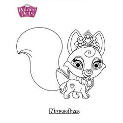Dibujo para colorear: Palace Pets (Dibujos Animados y Series Animadas) #196357 - Dibujos para Colorear e Imprimir Gratis
