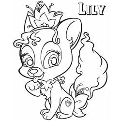 Dibujo para colorear: Palace Pets (Dibujos Animados y Series Animadas) #196358 - Dibujos para Colorear e Imprimir Gratis