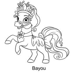 Dibujo para colorear: Palace Pets (Dibujos Animados y Series Animadas) #196366 - Dibujos para Colorear e Imprimir Gratis