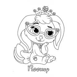 Dibujo para colorear: Palace Pets (Dibujos Animados y Series Animadas) #196367 - Dibujos para Colorear e Imprimir Gratis
