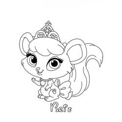 Dibujo para colorear: Palace Pets (Dibujos Animados y Series Animadas) #196368 - Dibujos para Colorear e Imprimir Gratis