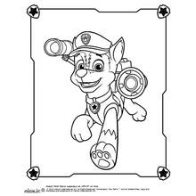 Dibujo para colorear: Paw Patrol (Dibujos Animados y Series Animadas) #44240 - Dibujos para Colorear e Imprimir Gratis