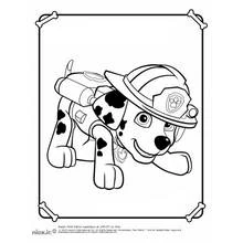 Dibujo para colorear: Paw Patrol (Dibujos Animados y Series Animadas) #44243 - Dibujos para Colorear e Imprimir Gratis