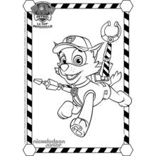 Dibujo para colorear: Paw Patrol (Dibujos Animados y Series Animadas) #44246 - Dibujos para Colorear e Imprimir Gratis